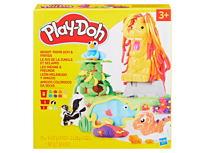 Play-Doh Growin' Mane Lion and Friends