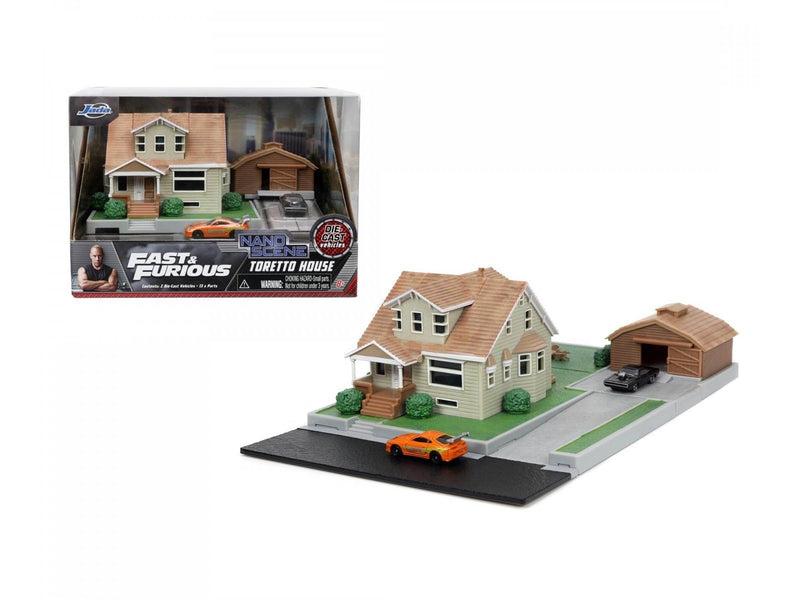 Jada Toys F&F Nano Dom's House Display Diorama