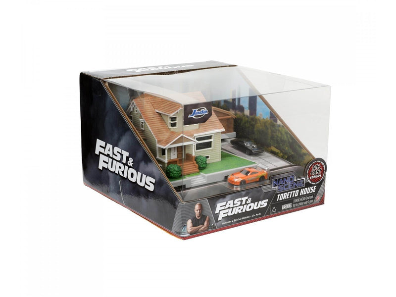Jada Toys F&F Nano Dom's House Display Diorama