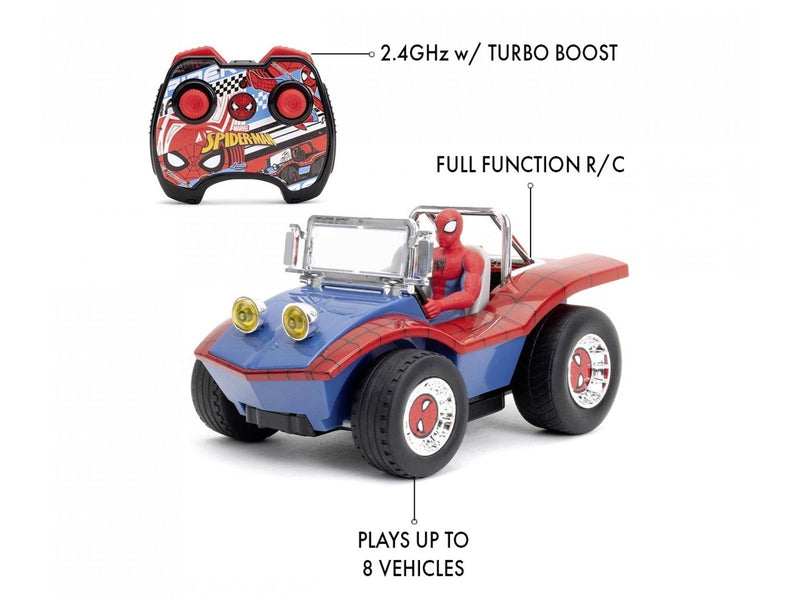Jada Toys Marvel Spider-Man RC Buggy 1:24