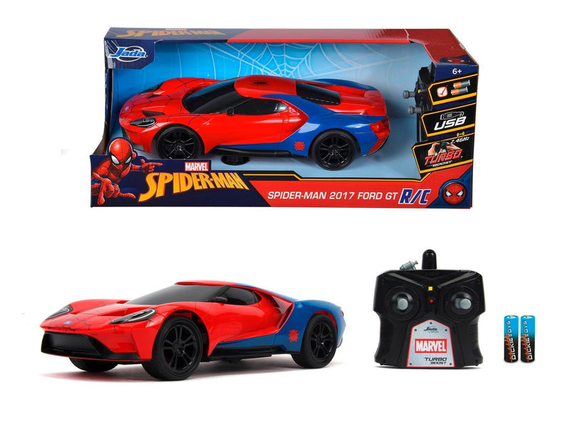 Jada Toys Marvel Spider-Man RC 2017 Ford GT 1:16