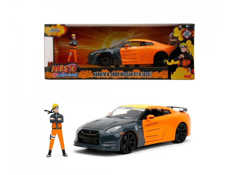 Jada Toys Naruto 2009 Nissan GT-R 1:24