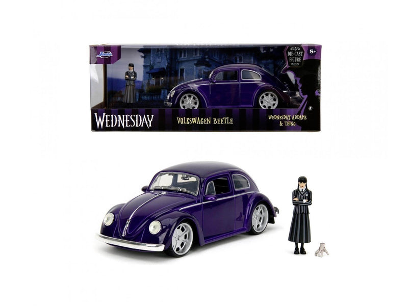 Jada Toys Wednesday Volkswagen Beetle 1:24