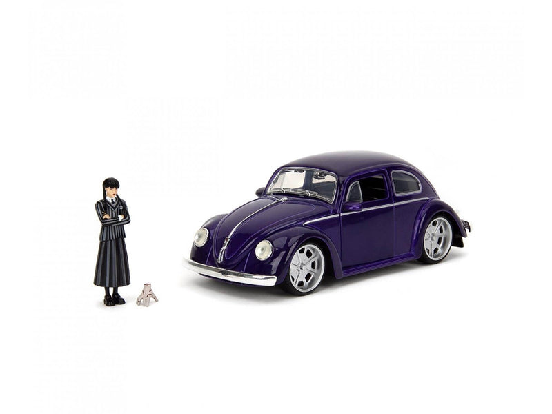 Jada Toys Wednesday Volkswagen Beetle 1:24