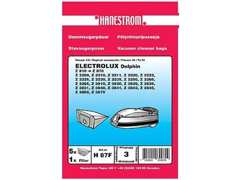 hanestroem Vacuum Cleaner Bags - 5 pcs
