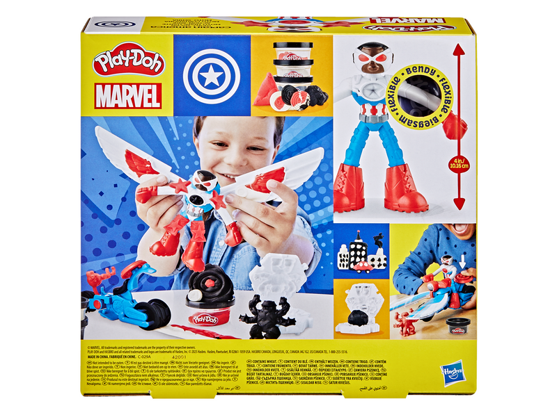 Play-Doh Captain America Moto-Slicer