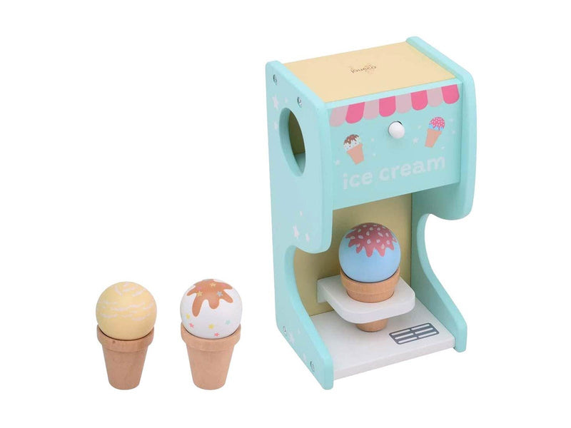 Joueco Wooden Ice Cream Maker with Ice Cream Balls 6 pcs.