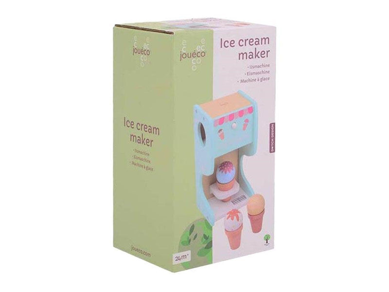 Joueco Wooden Ice Cream Maker with Ice Cream Balls 6 pcs.