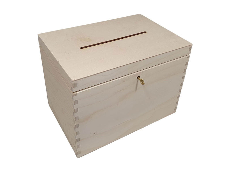 Playwood - Wooden Envelope Box with Lock