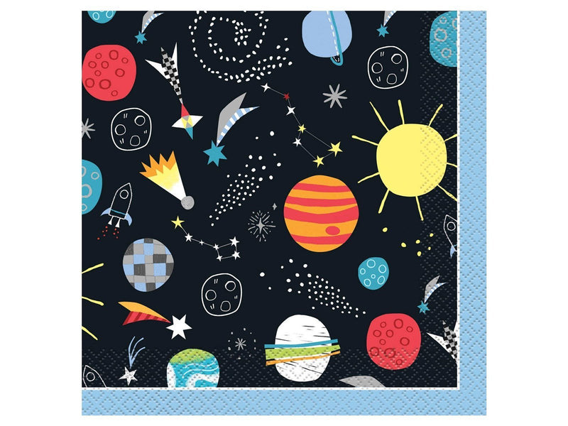 Haza Witbaard - Space Napkins 16 pcs.