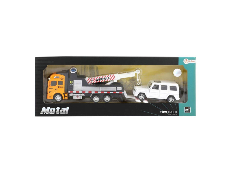 Toi-Toys - Metal Tow Truck with Car 2pcs.