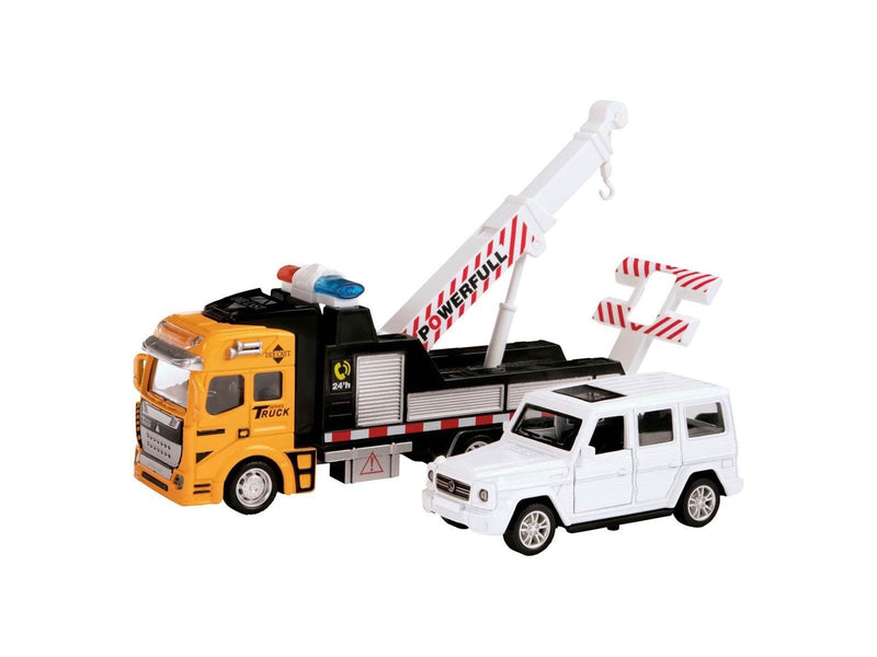 Toi-Toys - Metal Tow Truck with Car 2pcs.