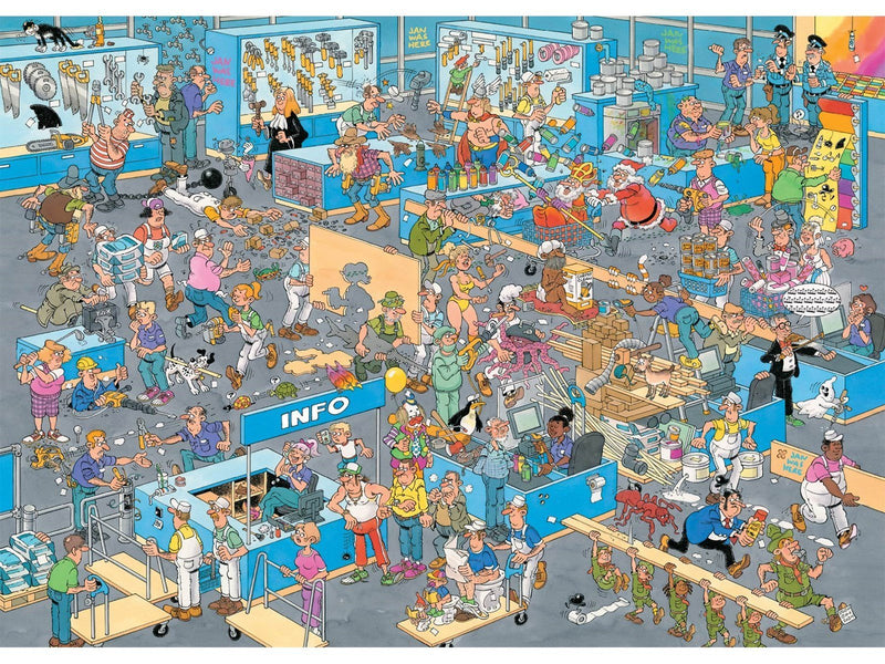 Jan van Haasteren DIY Shop & Renovation project(2 x1000)