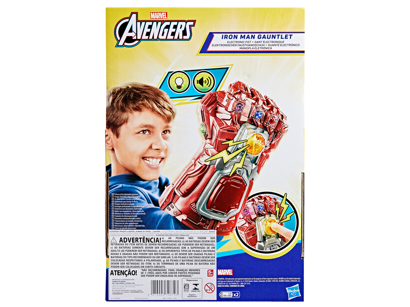 Marvel Avengers: Endgame Iron Man Infinity Gauntlet Electronic Fist