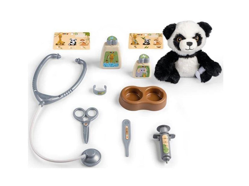 Smoby Animal Care Travel Basket with Panda 12pcs.