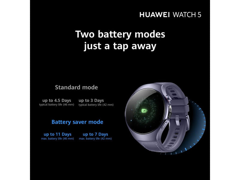 Huawei Watch 5 46mm Grey-Purple