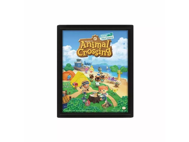 Pyramid - Wall Art - Animal Crossing (New Horizons) Framed - Bild