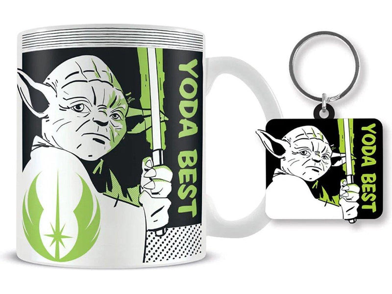 Pyramid - Star Wars (Yoda Best) Mug & Keychain Set - Becher