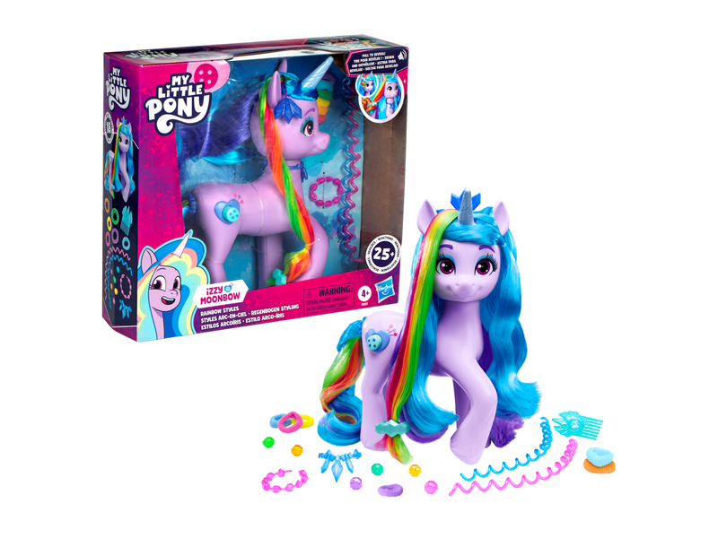 My Little Pony Tell Your Tale Rainbow Styles Izzy Moonbow Unicorn 24 cm