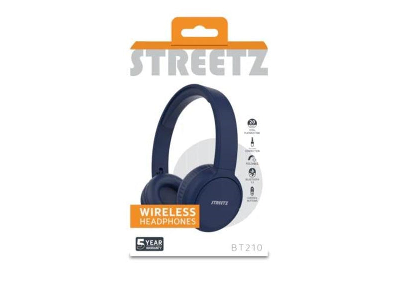 STREETZ BT210 Bluetooth Headphones