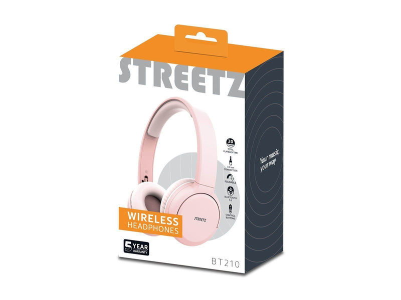STREETZ BT210 Bluetooth Headphones