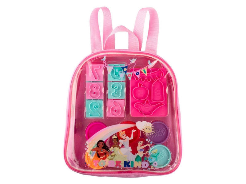 Canenco - Disney Princess Clay Set in Backpack Figures
