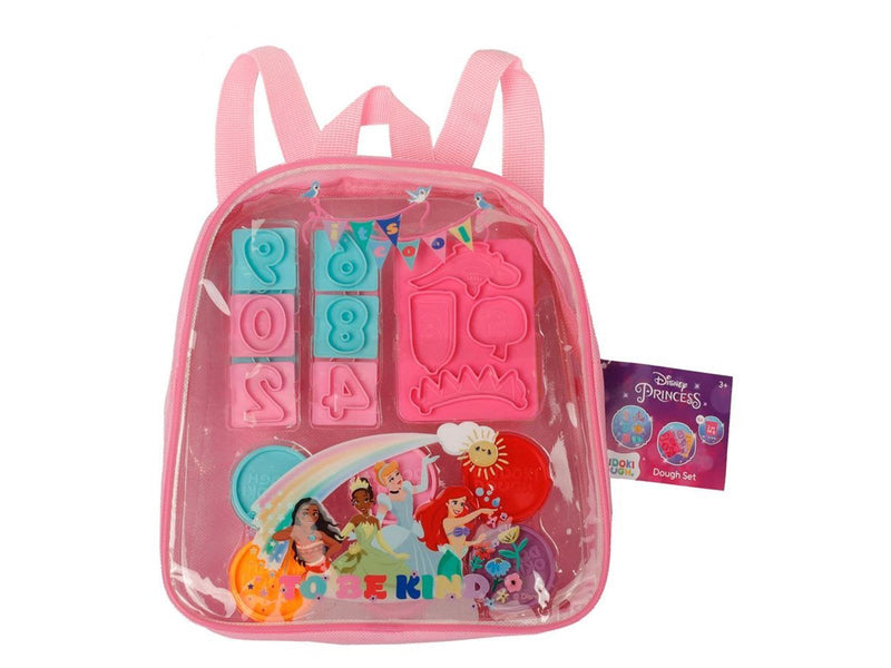 Canenco - Disney Princess Clay Set in Backpack Figures