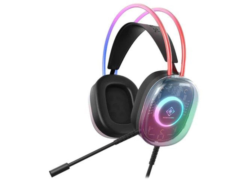Deltaco DH230 Semi-Transparent Gaming Headset