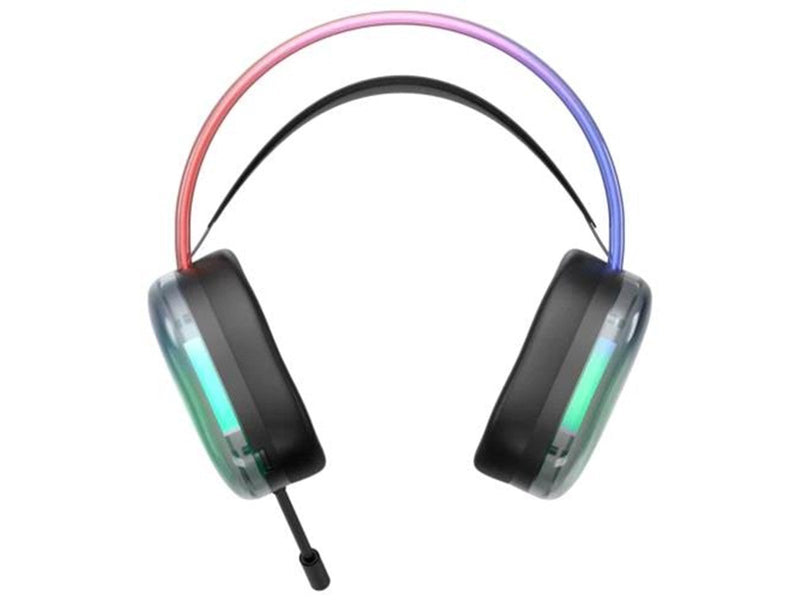 Deltaco DH230 Semi-Transparent Gaming Headset