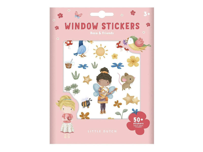 Little Dutch - Window stickers Rosa & Friends