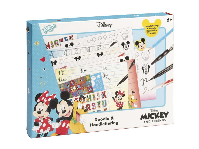 Totum Mickey Mouse - Doodle & Hand Lettering Set