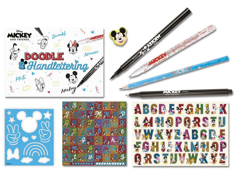 Totum Mickey Mouse - Doodle & Hand Lettering Set