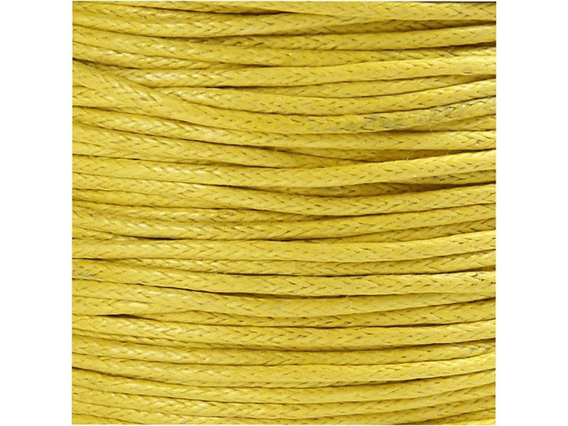 Creativ Company - Cotton cord Yellow 40m