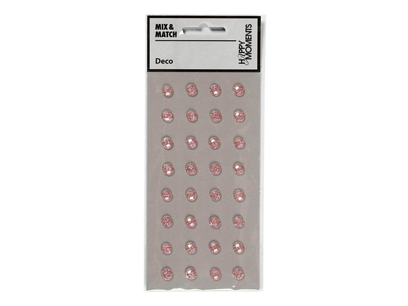 Creativ Company - Rhinestones Light Red 32pcs.