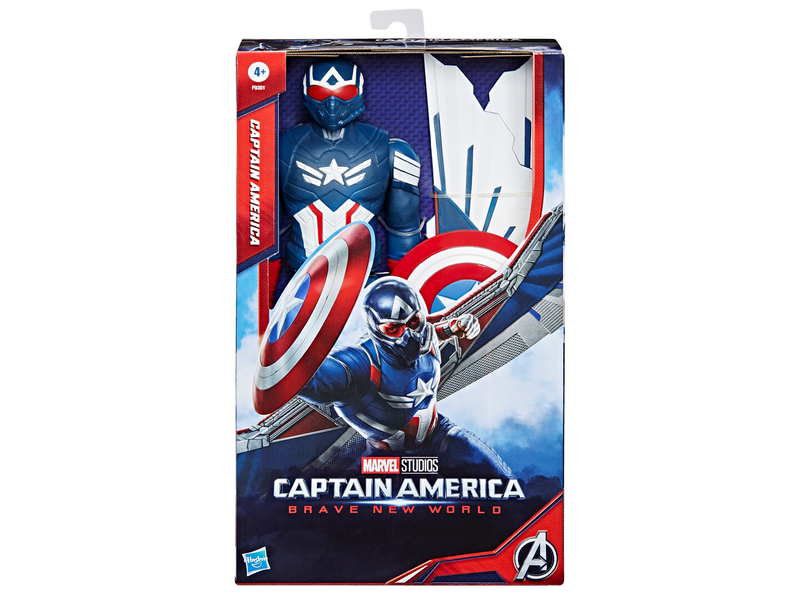 Marvel Captain America Brave New World Titan Hero Series Captain America 30 cm