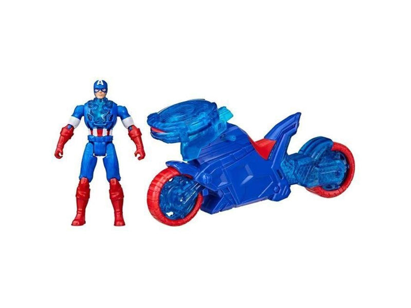 Marvel Avengers Epic World of Action Captain America Shield-Shot Cycle 10 cm
