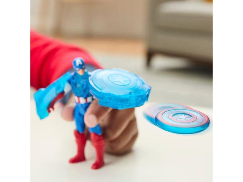 Marvel Avengers Epic World of Action Captain America Shield-Shot Cycle 10 cm
