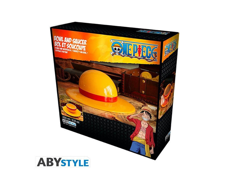 ABYstyle - ONE PIECE Bowl and saucer Strawhat