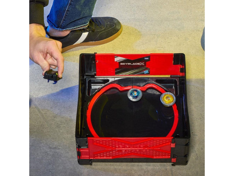 Beyblade X Clash and Carry Beystadium Battle Arena
