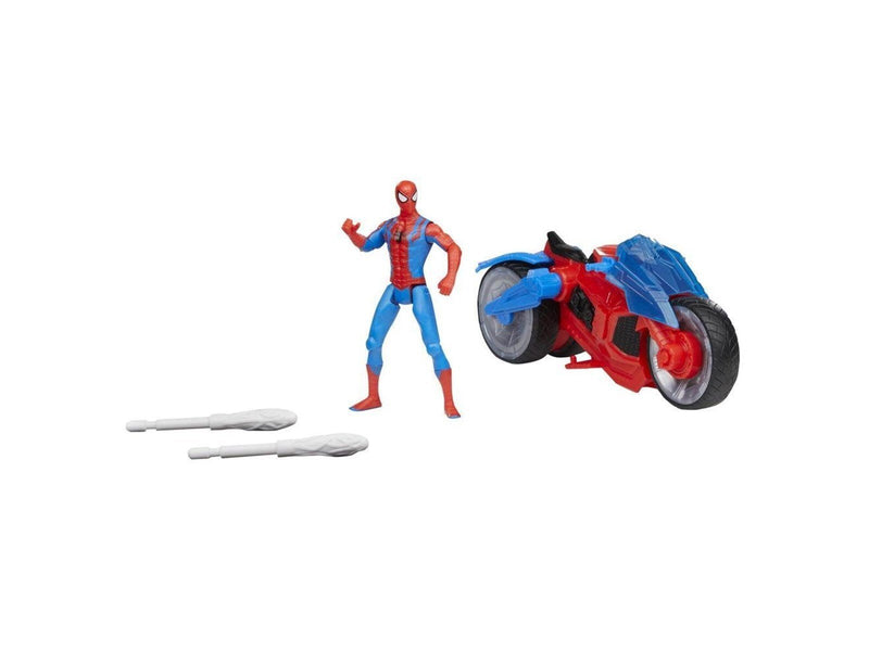 Spider-Man Web Blast Cycle incl 10 CM Fig