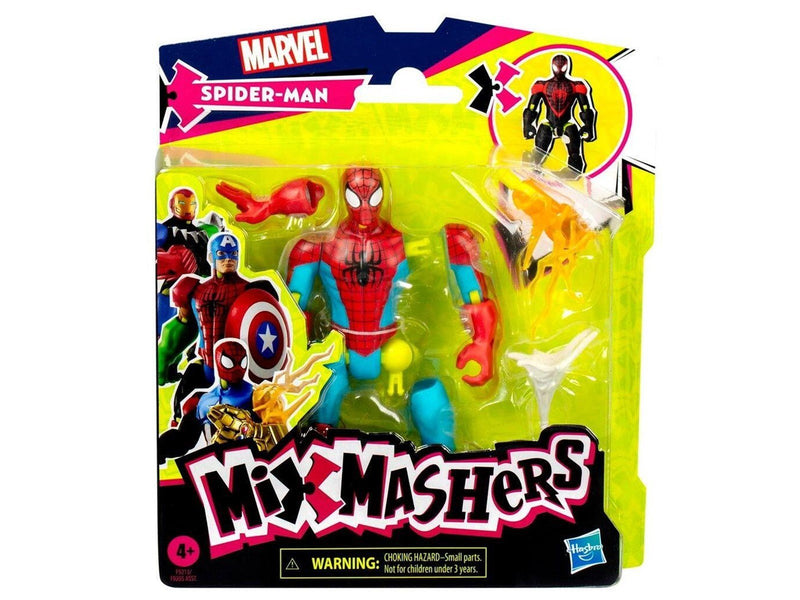 Marvel MixMashers Spiderman Figure 12cm