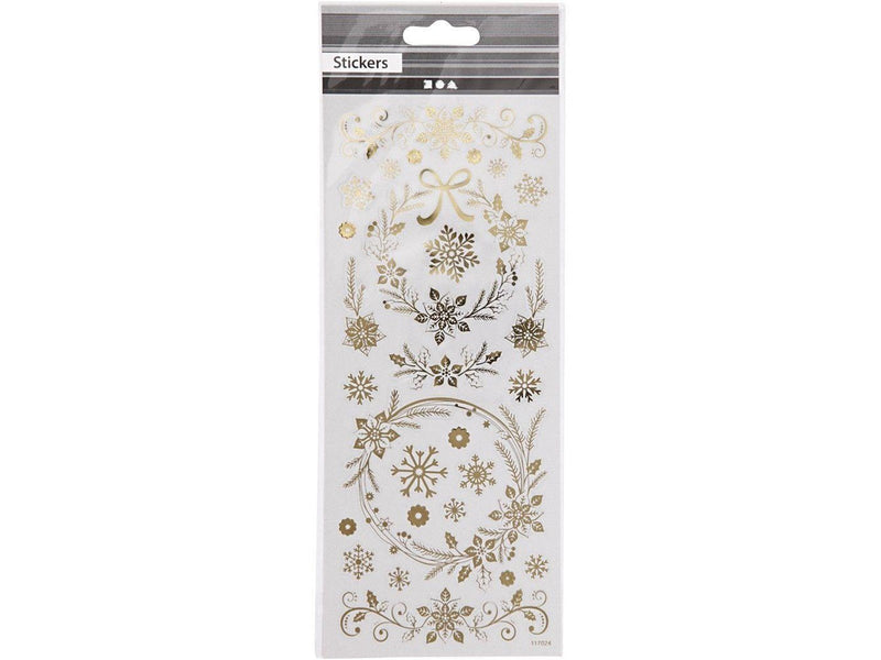 Creativ Company - Stickers Gold Christmas Stars 1 Sheet