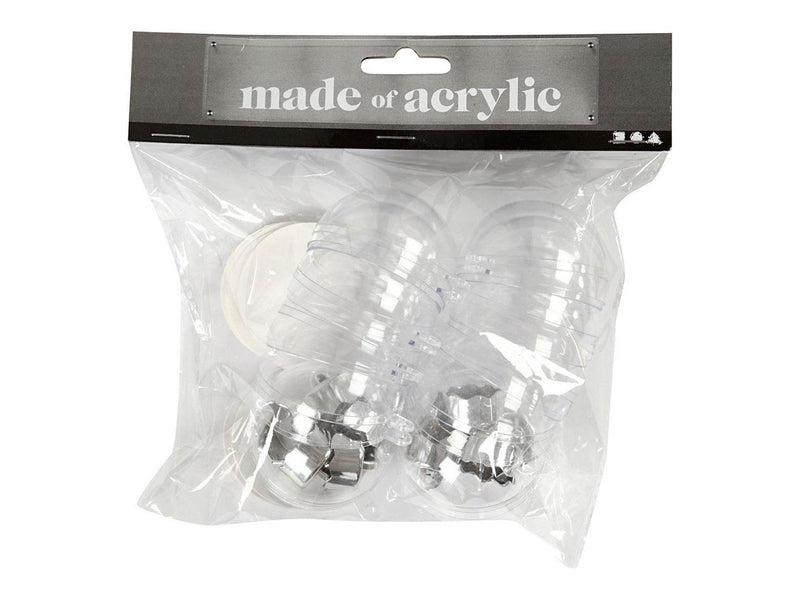 Creativ Company - Deco Balls Transparent 5cm 10 pcs.