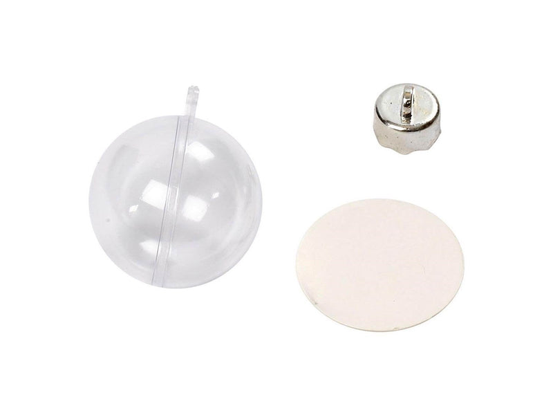 Creativ Company - Deco Balls Transparent 5cm 10 pcs.
