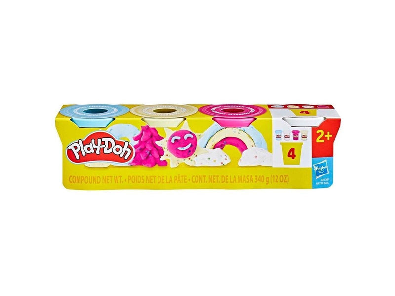 Play-Doh Confetti Fun 4 Pack 340G