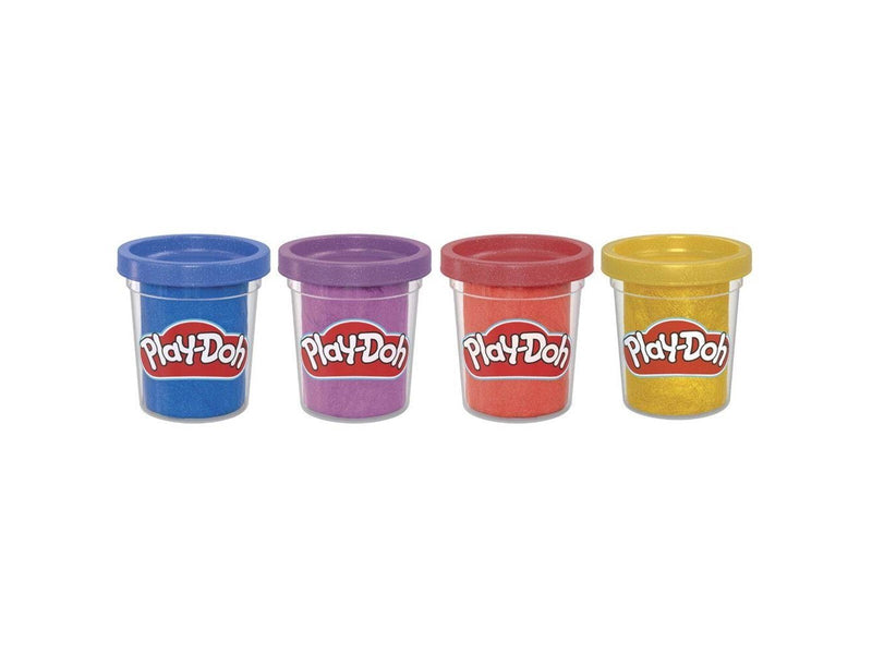 Play-Doh Shimmery Metallics 4 Pack 340G