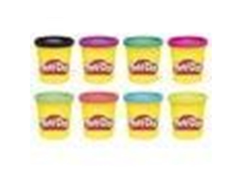 Play-Doh Vibrant 8 Pack Solid 680G