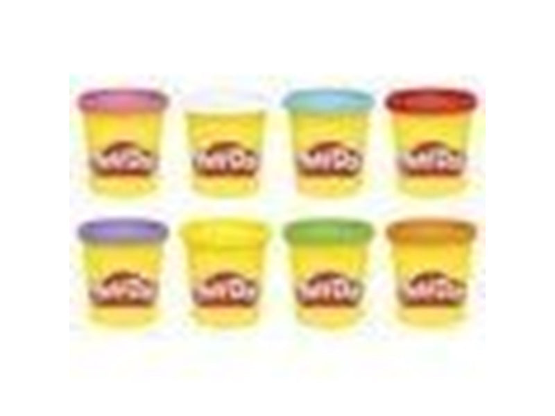 Play-Doh Rainbow 8 Pack Solid 680G