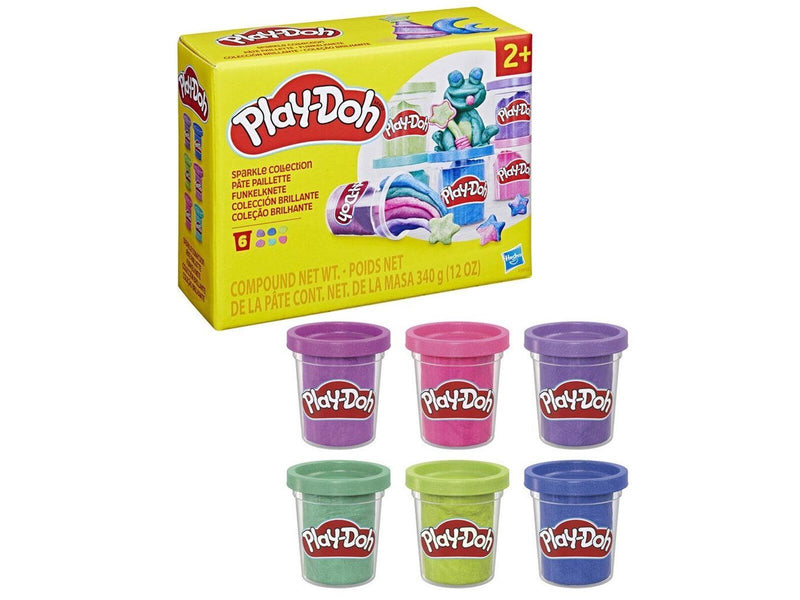 Play-Doh Sparkle Collection 6 Pack 340G