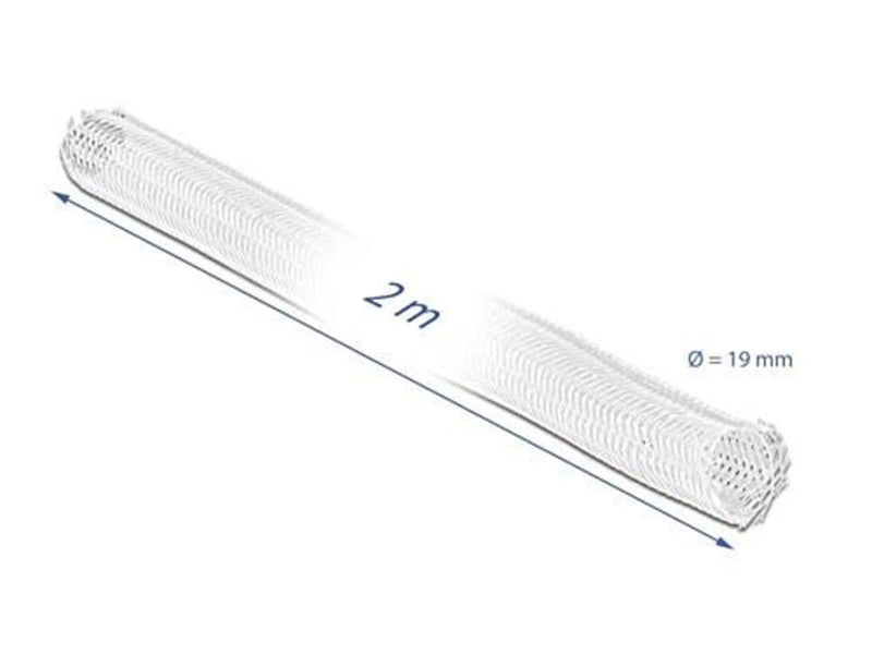 DeLOCK Braided Sleeving Self-Closing - 2 m
